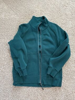lululemon athletica  Teal Full-Zip Sweater Jacket